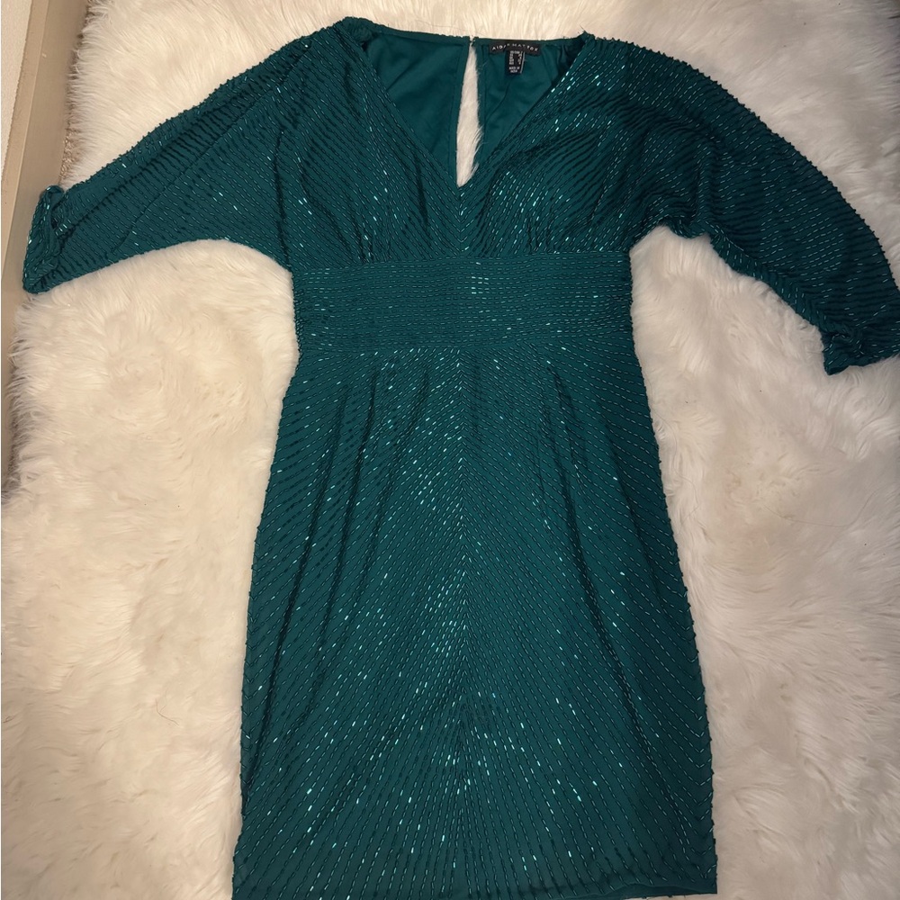 Aiden Mattox Sequin Dress Size 2